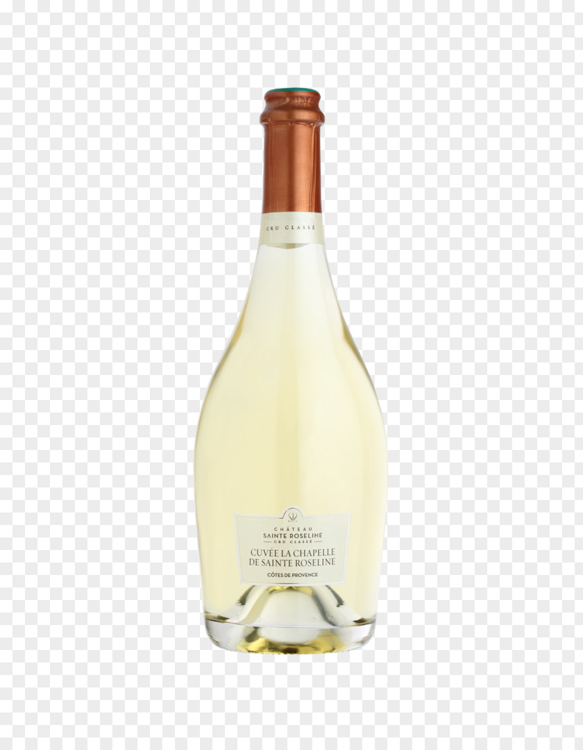 Champagne Château Sainte-Roseline White Wine Cuvee PNG