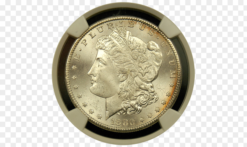 Coin Dollar Silver Gold Morgan PNG