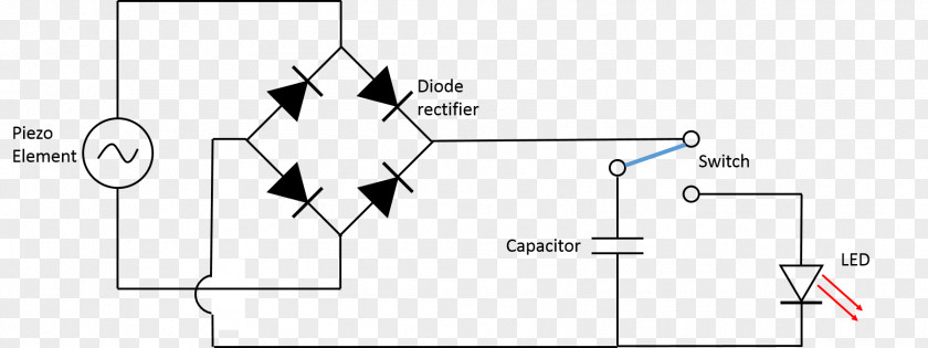 Place To Teach Wiring Diagram Piezoelectricity Circuit Electrical Wires & Cable PNG