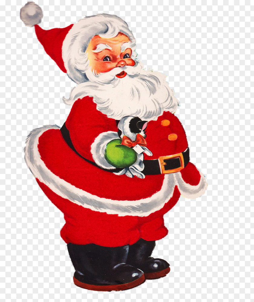 Santa Claus Christmas Card And Holiday Season Clip Art PNG
