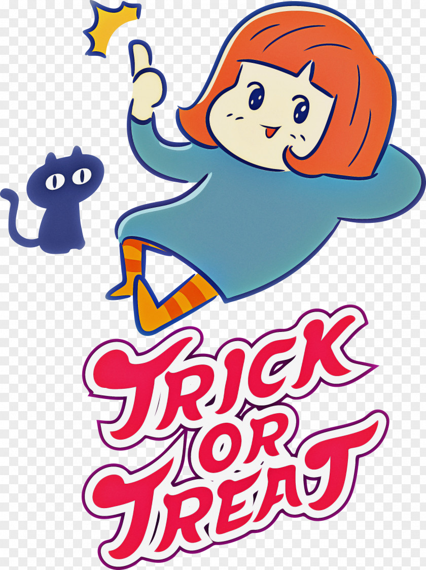 TRICK OR TREAT Happy Halloween PNG