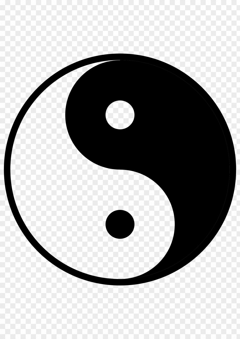 Yin And Yang Taoism Clip Art PNG