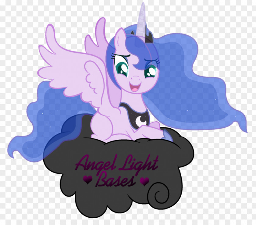 Angel Light Pony Princess Luna Fluttershy DeviantArt PNG