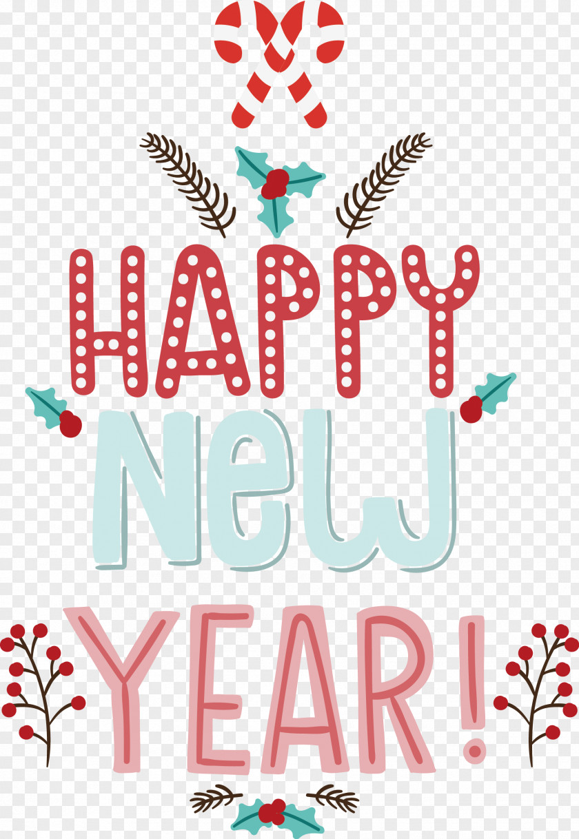 Happy New Year Banner Sign PNG