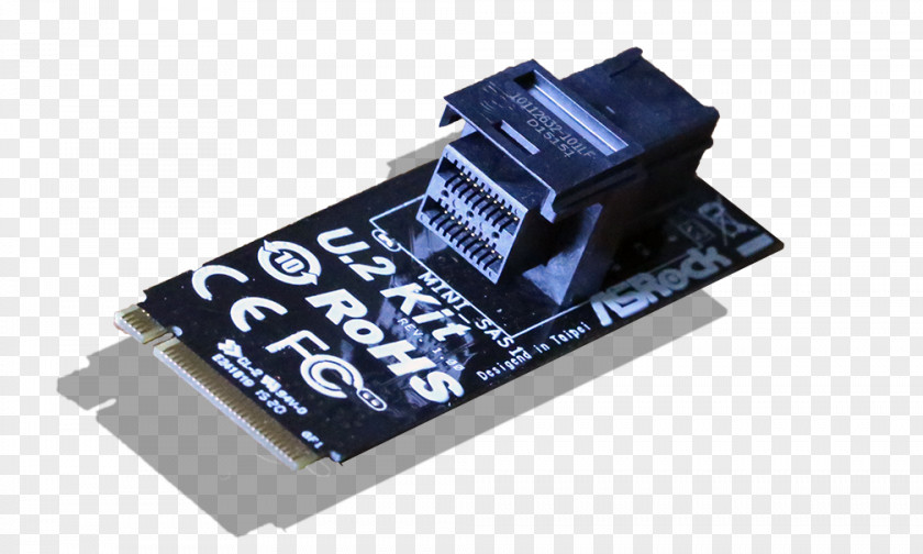 Intel Electrical Connector Microcontroller Flash Memory U.2 PNG