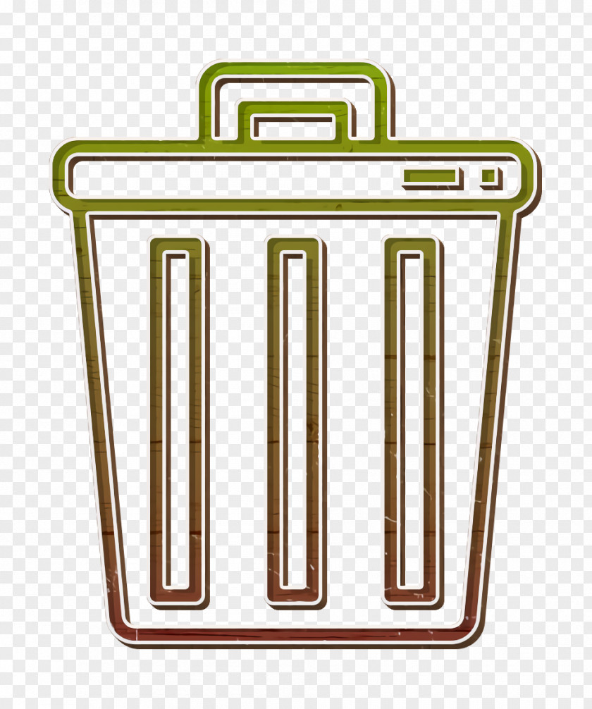 Office Stationery Icon Trash PNG
