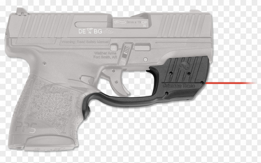 Shooting Traces Trigger Walther PPS Firearm Crimson Trace Laser PNG