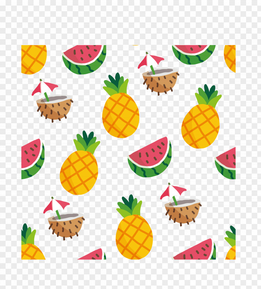 Watermelon, Pineapple Coconut Background Shading Citrullus Lanatus Computer File PNG