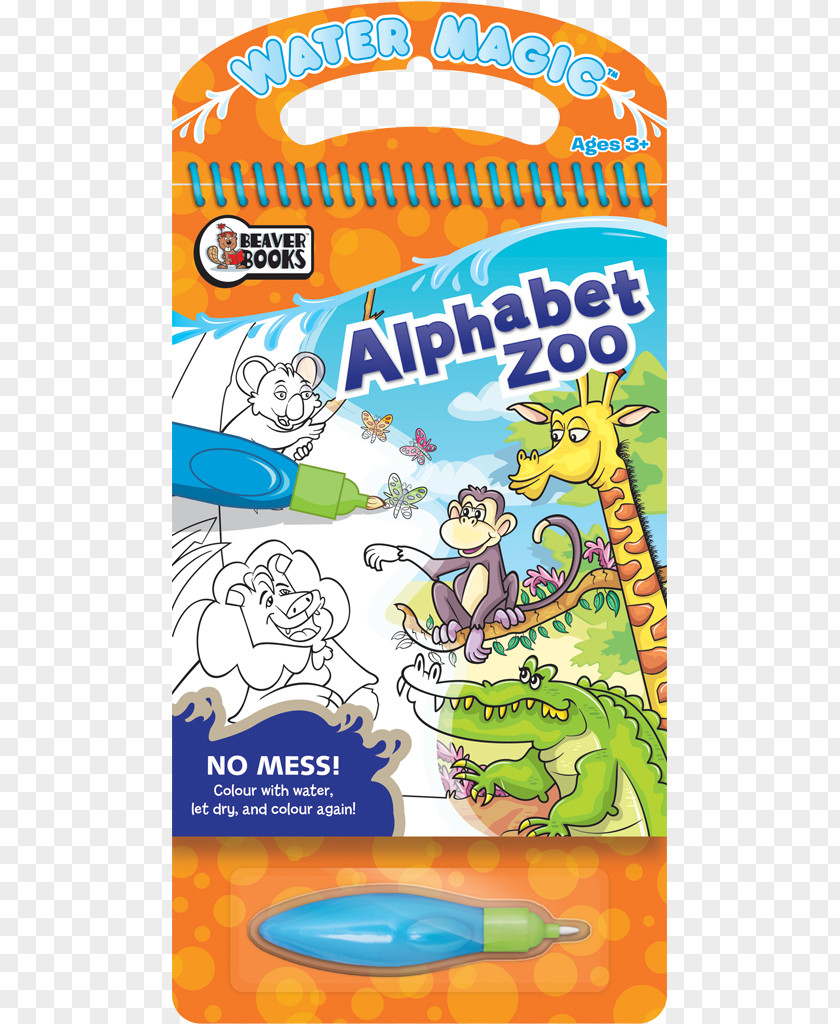 Alphabet Zoo Book Water Magic Alpha PublishingBook PNG