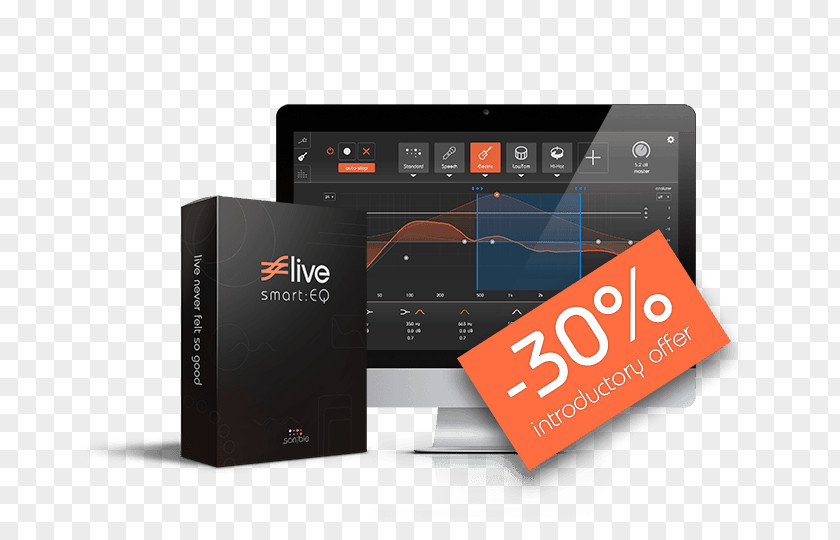 Discount Live Virtual Studio Technology Plug-in Sound Equalization Sampling PNG