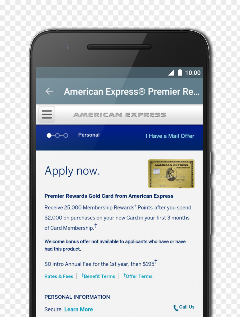 Smartphone Credit Card Money Cashback Reward Program PNG