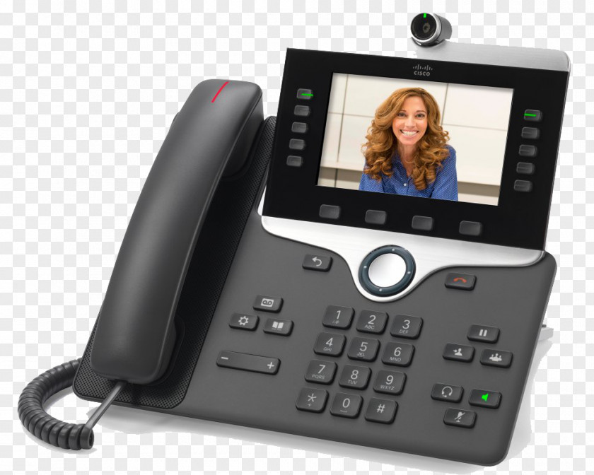 Unified Communications As A Service VoIP Phone Telephone Cisco 8865 Mobile Phones Videotelephony PNG