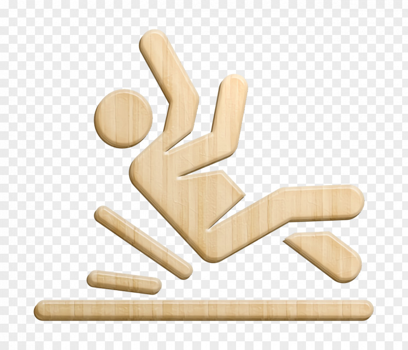 Accident Icon Slip Insurance Human Pictograms PNG