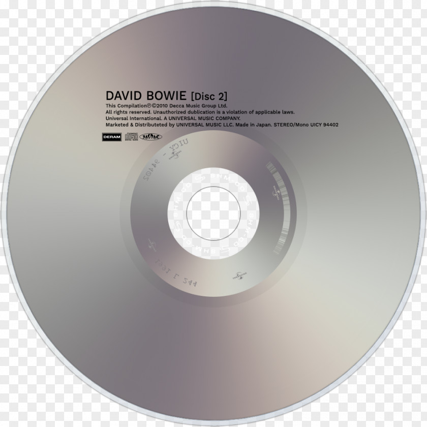 David Bowie Compact Disc Album The Who At Beeb Valentine’s Day PNG
