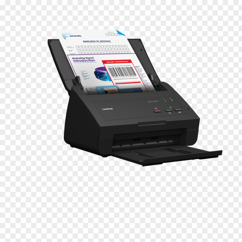 Best Brother Image Scanner ADS-2100e ADF 600 X 600DPI A4 Black Accessories Paper Document PNG