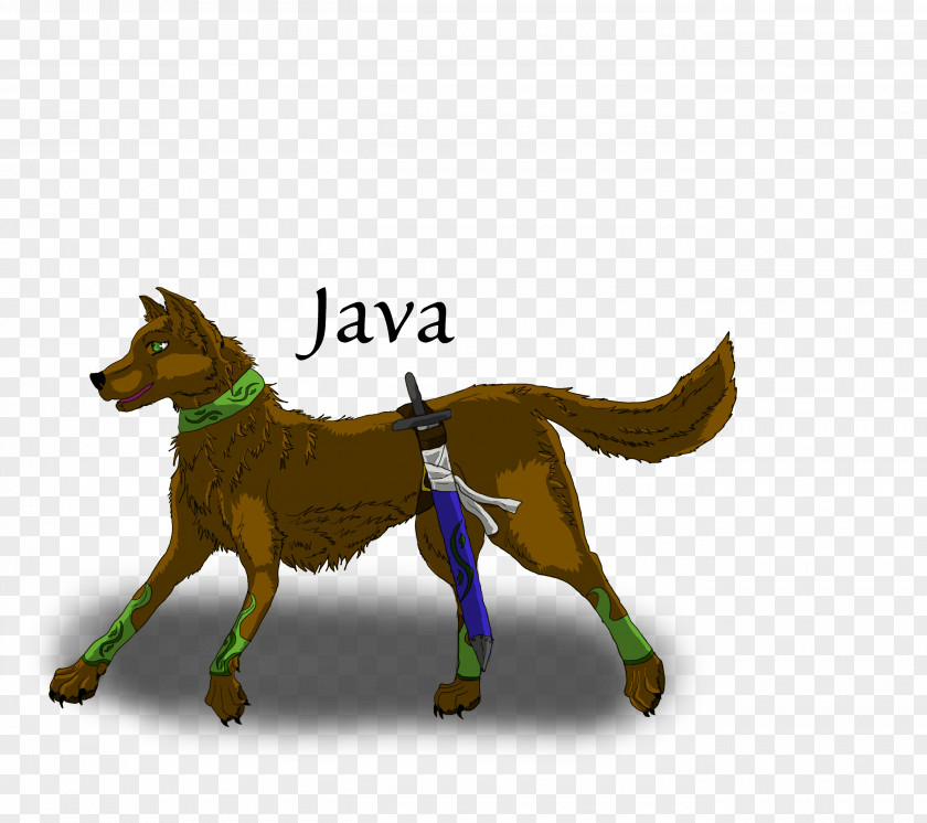 Dog Tail Character PNG