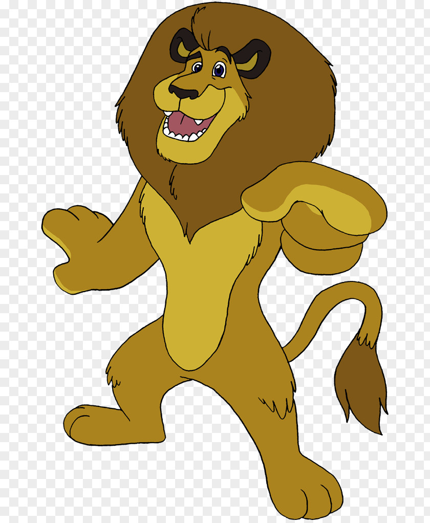 Draw Alex The Lion Melman Tiger Vitaly PNG
