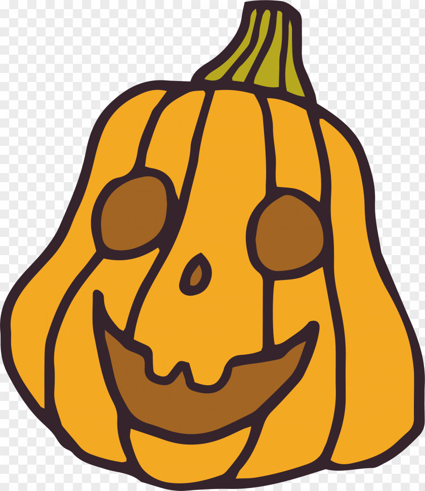 Hand Painted Pumpkin PNG