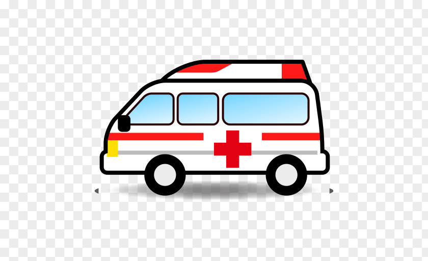 Ambulance Car Emoji Emoticon Emergency Vehicle PNG
