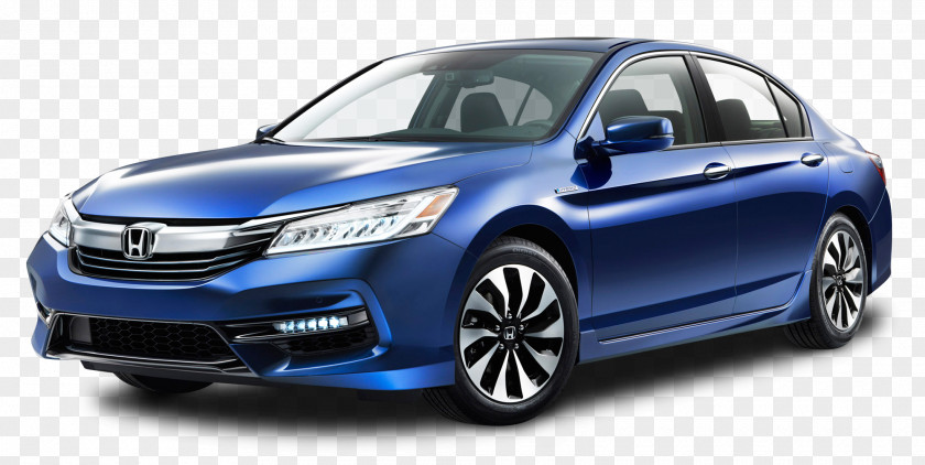 Blue Honda Accord Hybrid Car 2017 S-MX Civic PNG