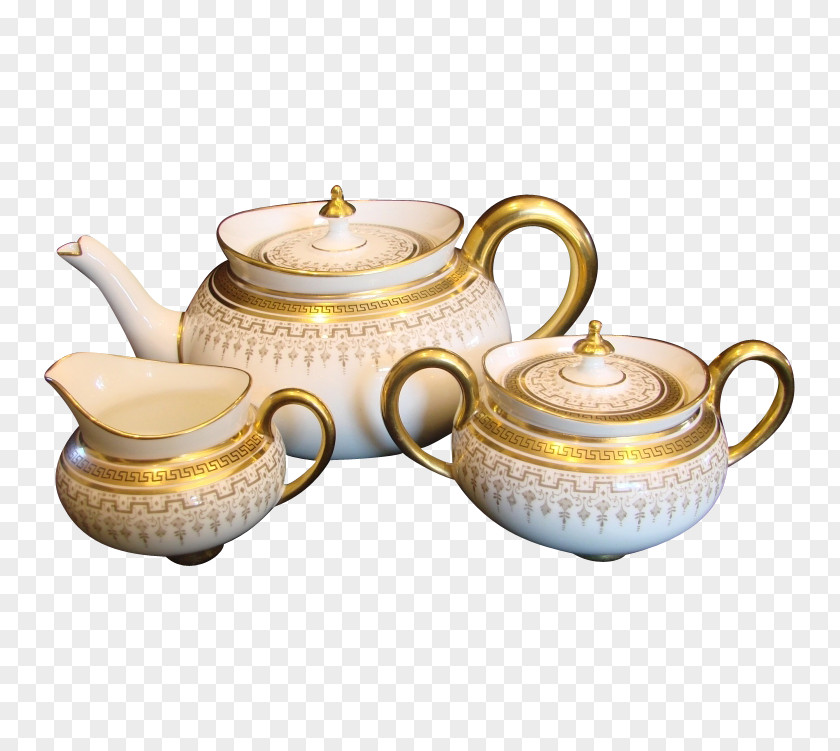 Chinese Tea Teapot Tableware Set Teacup PNG