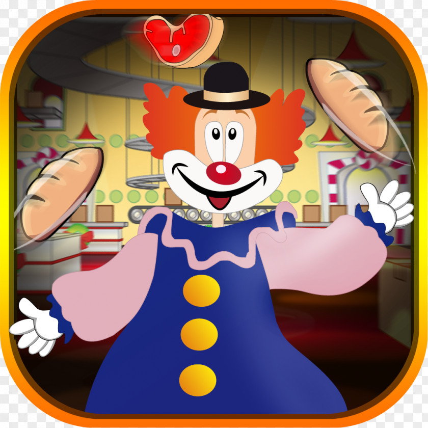 Funny Clown Adventure Game Film PNG