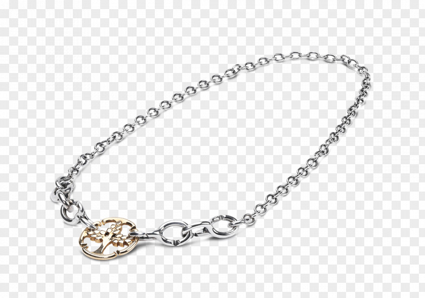 Jewellery Bracelet Necklace Chain Silver PNG