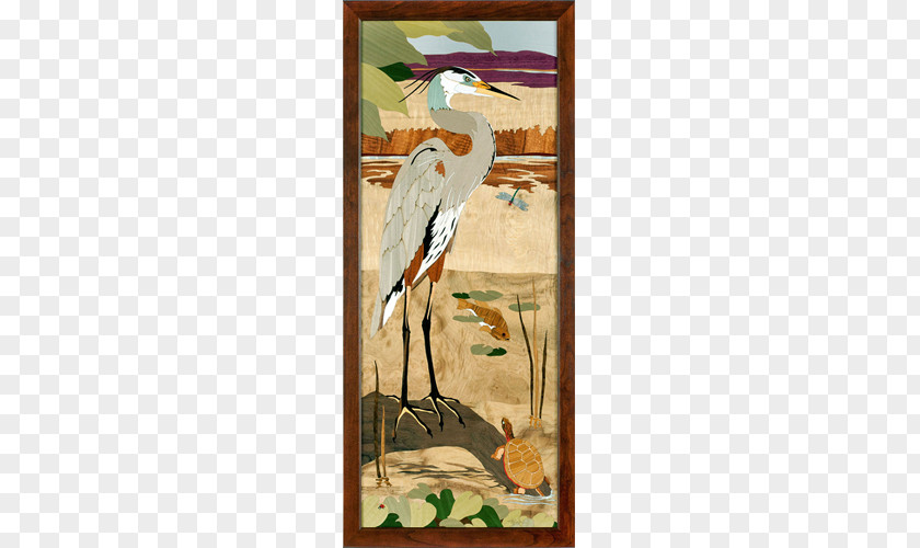 Painting Inlay Marquetry Art Hudson River PNG