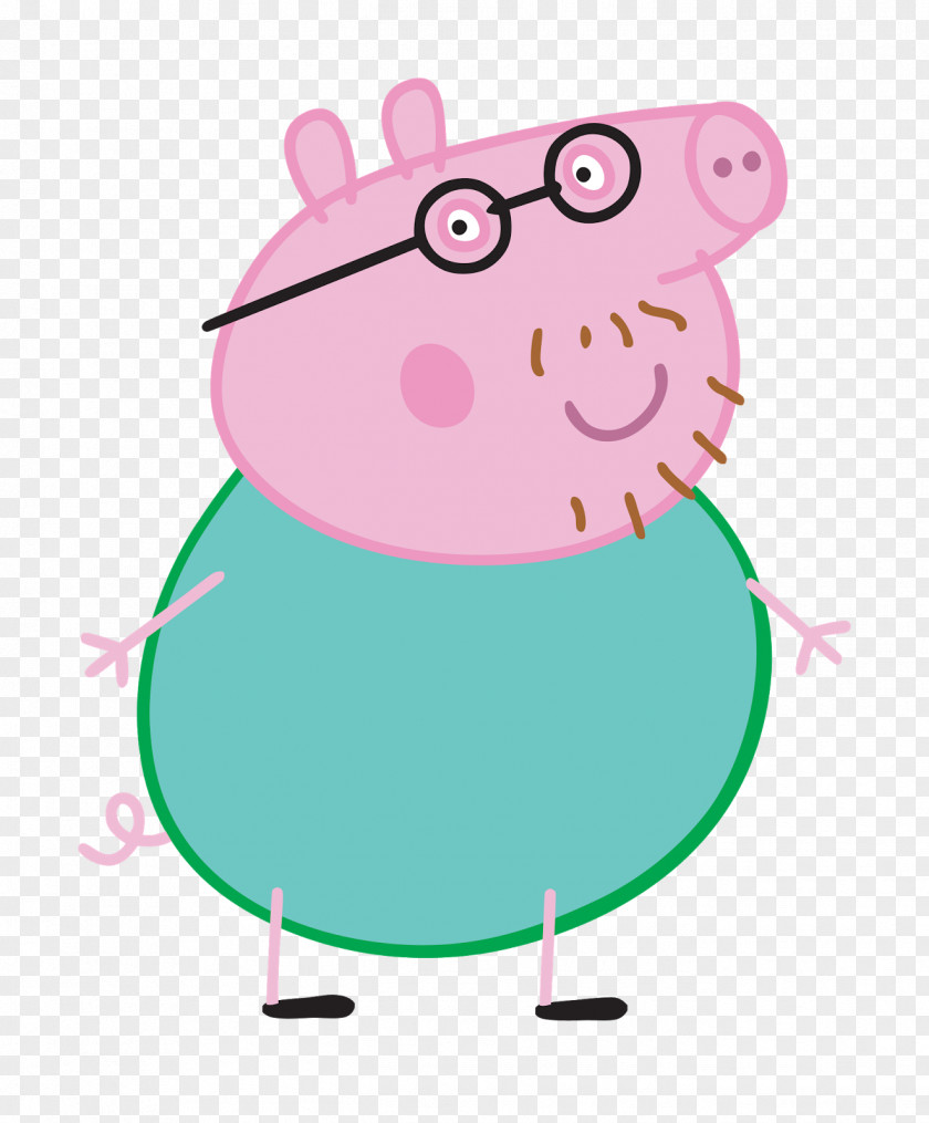 Pig Daddy Clip Art PNG
