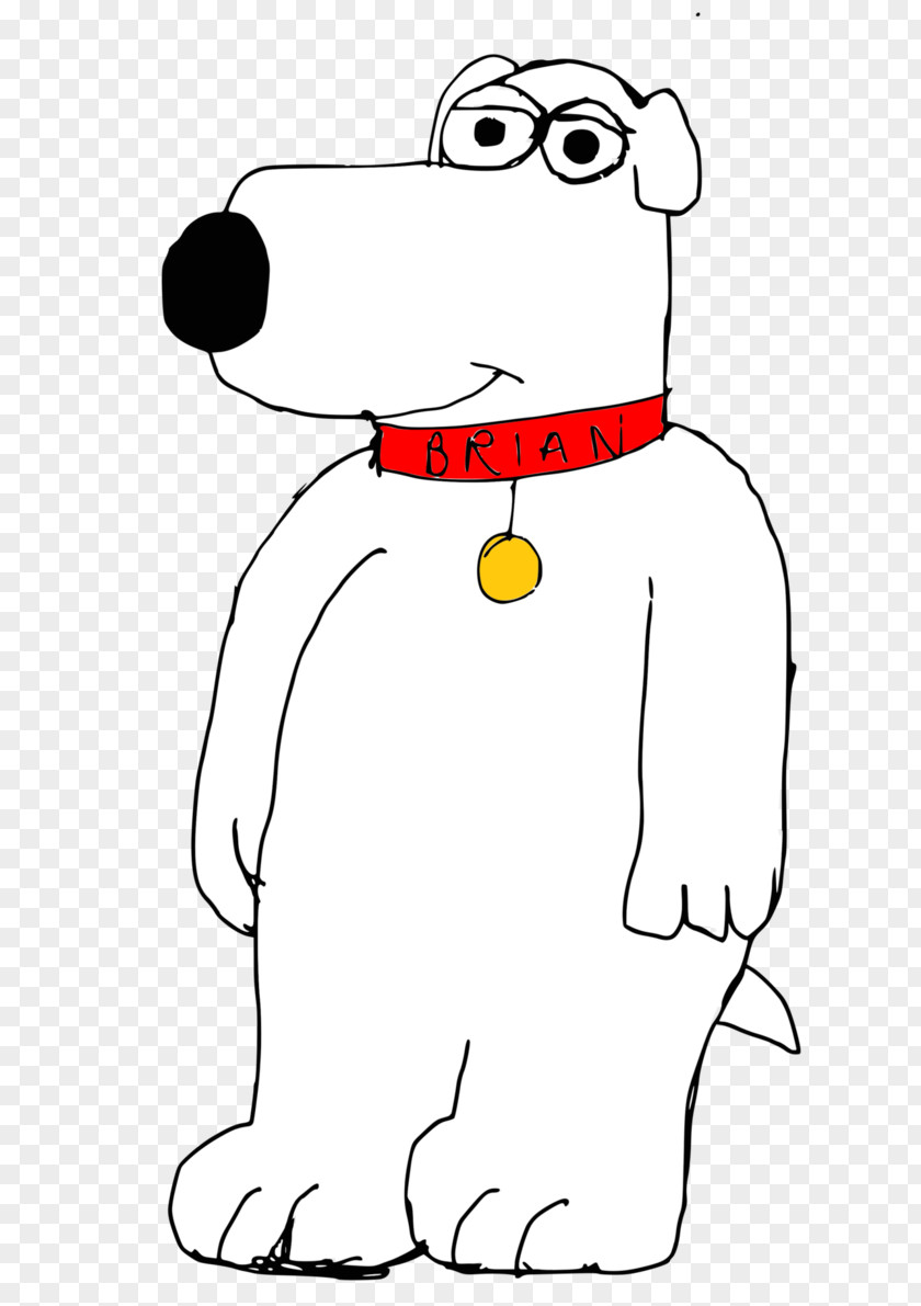 Brian Griffin Logo Vertebrate White Nine Network PNG