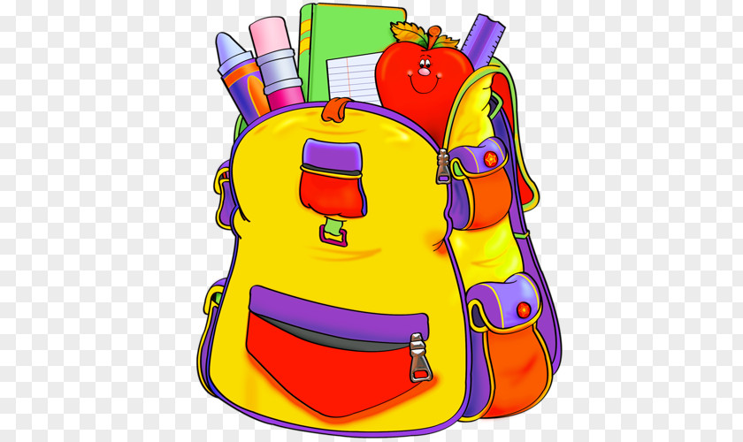 School Clip Art For Back-To-School Free Content PNG
