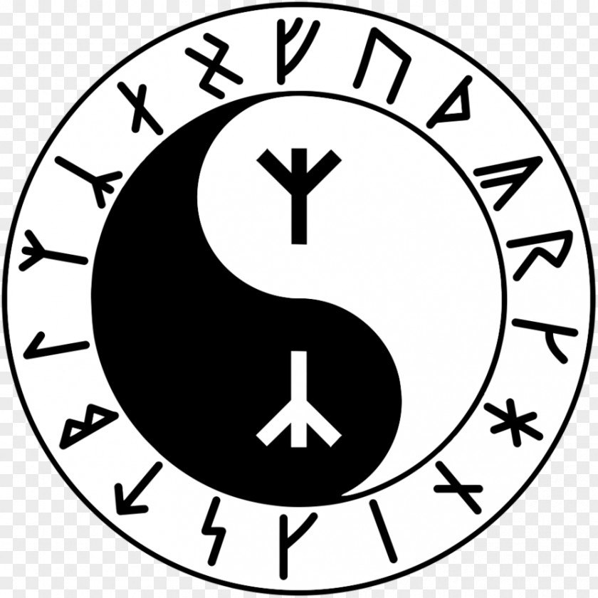 Symbol Armanen Runes Valknut Viking Elder Futhark PNG