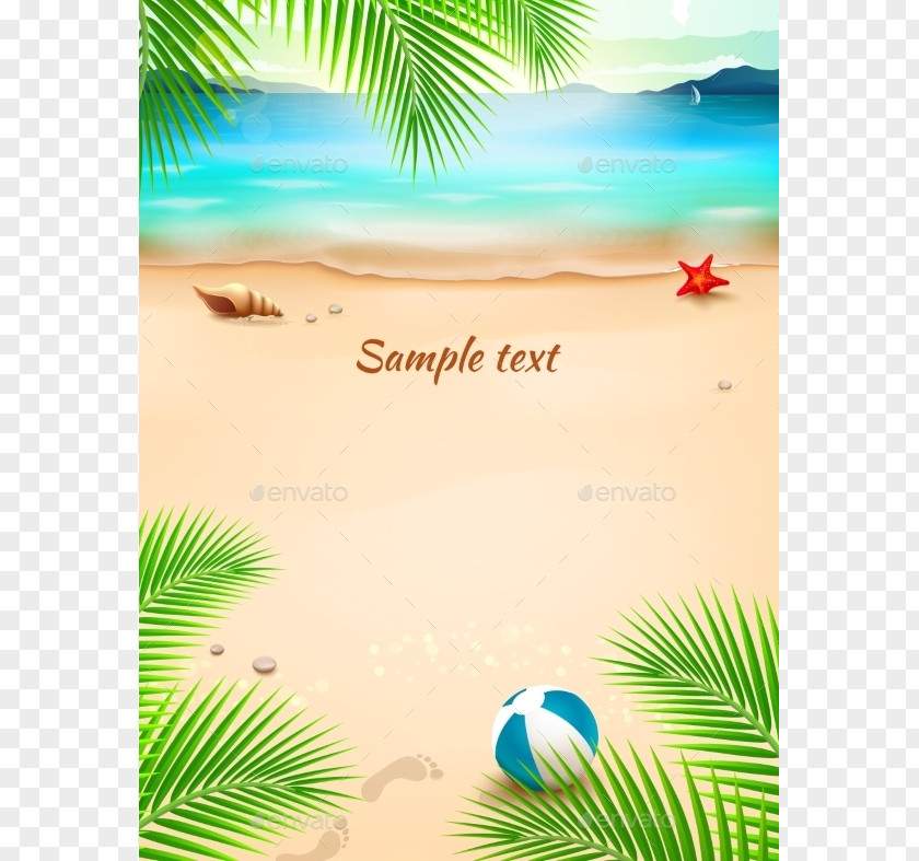 Beach Transparent Image Summer Illustration PNG