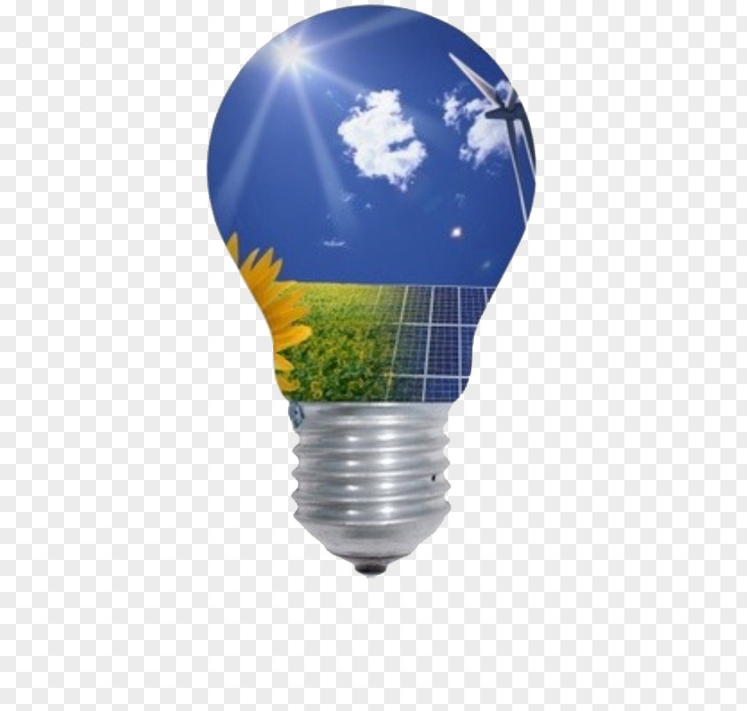 Blue Bulb Design Solar Energy Photovoltaics Technology Energiequelle PNG