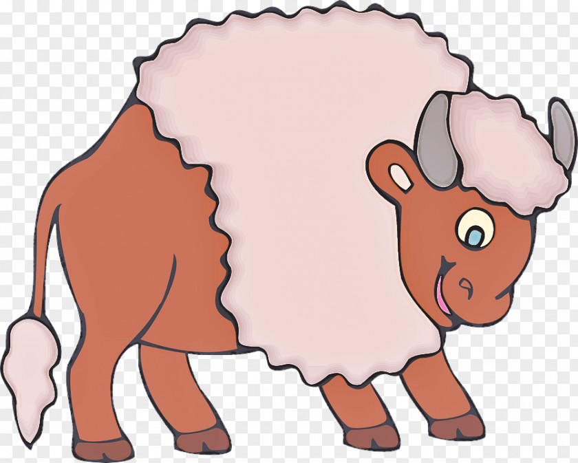 Cartoon Bovine Snout Working Animal Livestock PNG