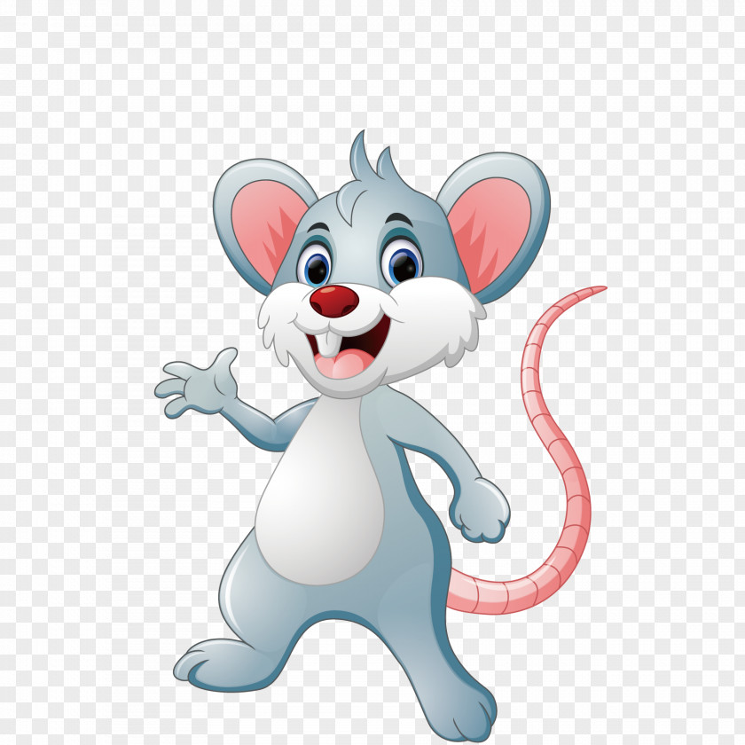 Cute Little Mouse Cartoon Royalty-free Illustration PNG