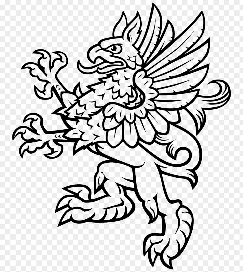 Griffin Heraldry PNG