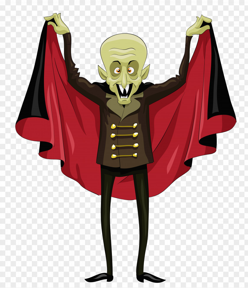 Halloween Ugly Vampire Clipart Count Dracula PixWords™ Letter English PNG