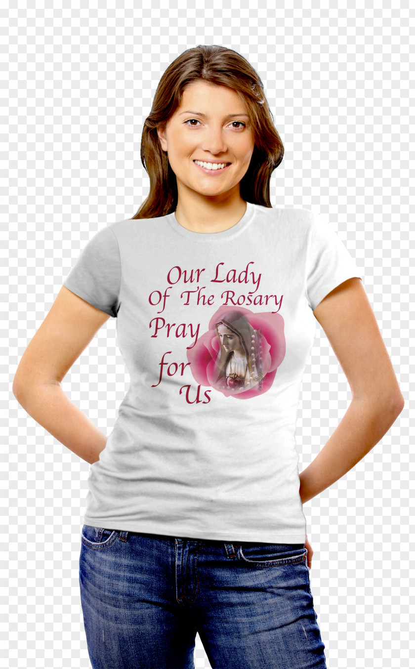 Our Lady T-shirt Clothing Sleeve Top PNG