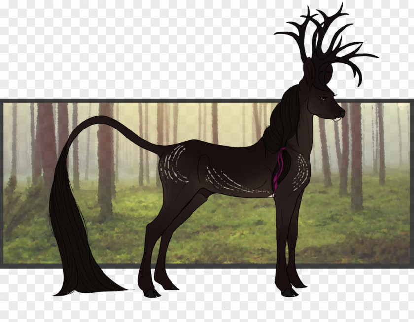 Rut Prints Reindeer Horse Antelope Fauna Antler PNG