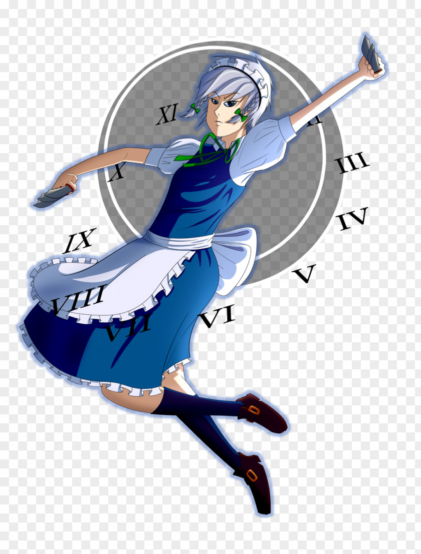 Sakuya Fan Art Izayoi DeviantArt PNG