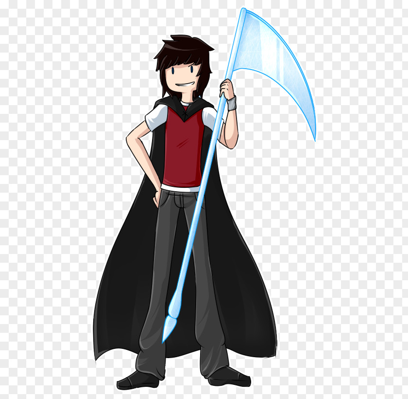 Scythe Drawing Costume Cartoon Character PNG