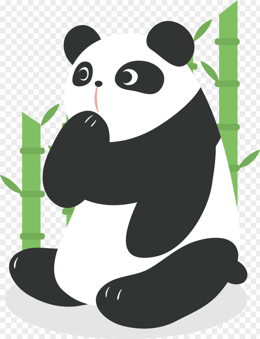 Vector Panda Giant Euclidean Clip Art PNG