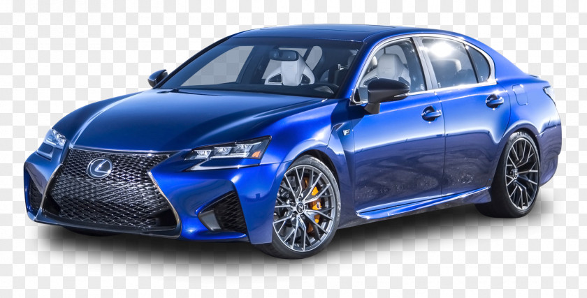 Blue Lexus GS F Car 2018 Luxury Vehicle LS PNG