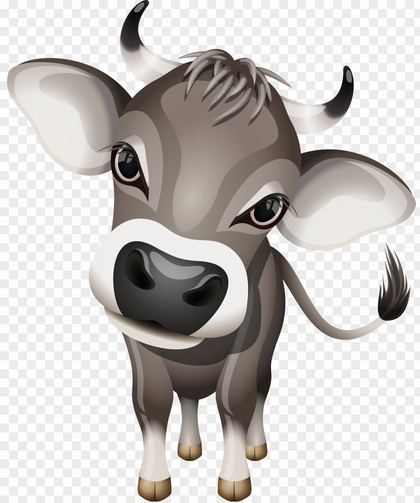 Cow Jersey Cattle Holstein Friesian Brown Swiss Cartoon Stock Photography PNG