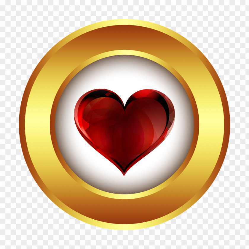 Gold Heart Photography Internet Radio FM Broadcasting PNG