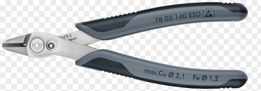 Pliers Diagonal Knipex Electronics Tool PNG