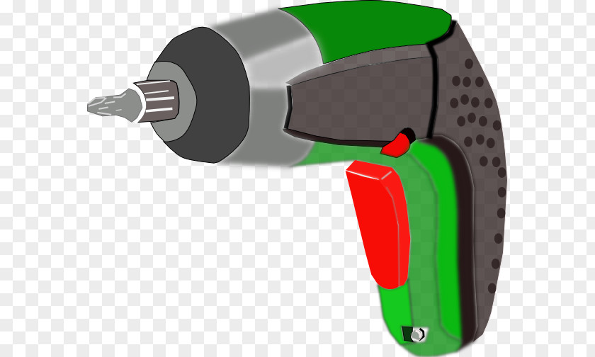 Powered Cliparts Screwdriver Electricity Drill Clip Art PNG