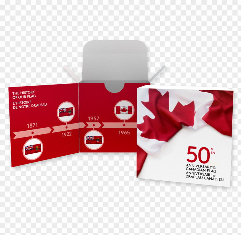 50th Anniversary Silver Coin Canada Brand PNG