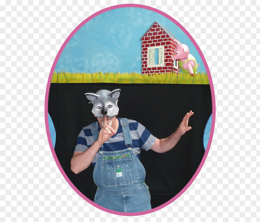 Big Bad Wolf The Three Little Pigs Pink M RTV Google Play PNG